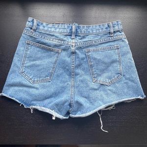 Ripped Jean Shorts